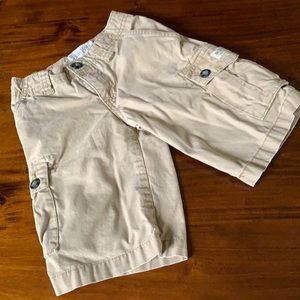 Boys Size 5 Khaki Cargo Shorts